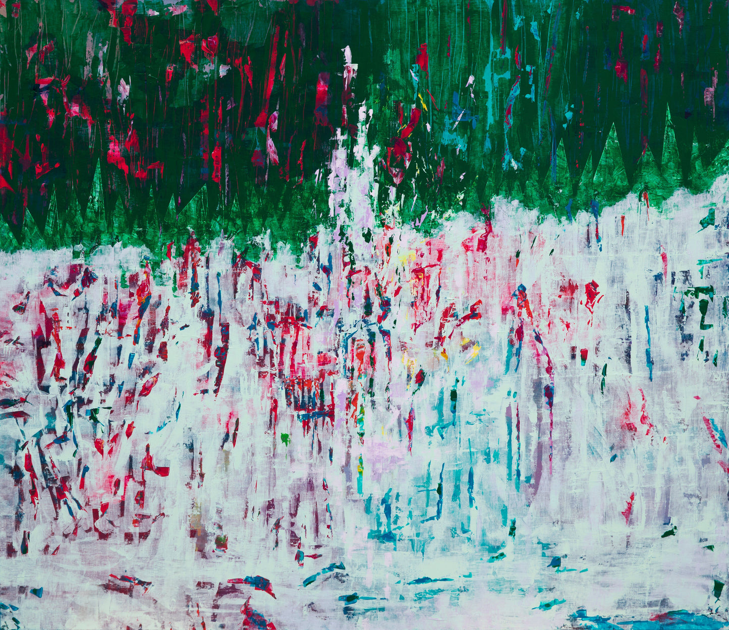 Earth's Cascading Hues