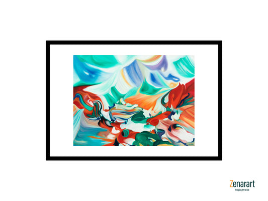 Earth's Liquid Palette