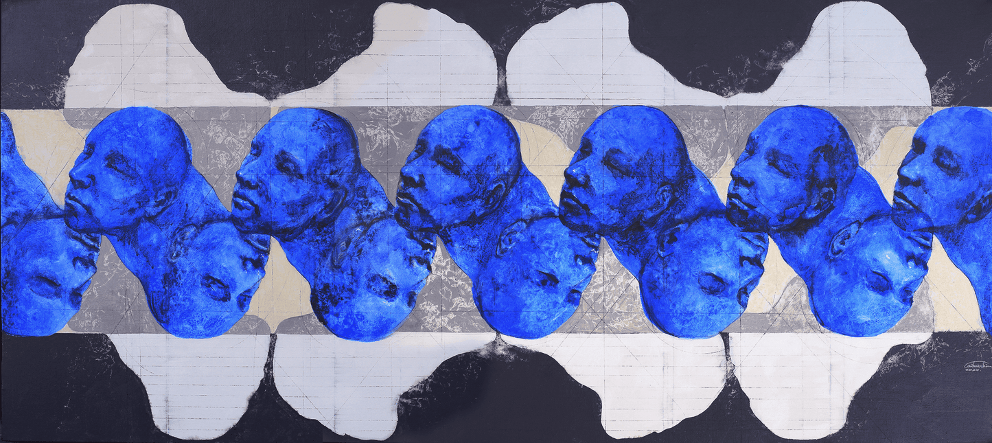 Blue Echoes of Humanity