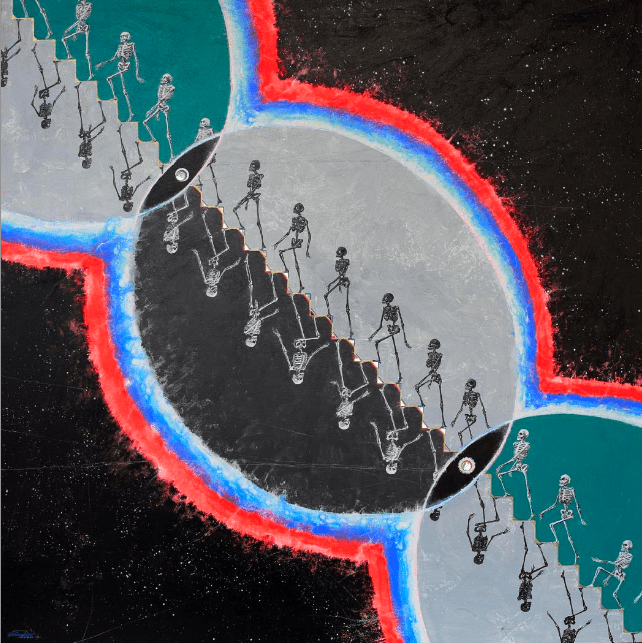 Stairways of Mortal Cycles