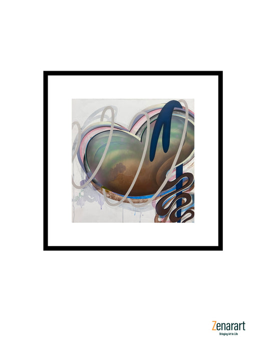 Earth's Swirling Embrace