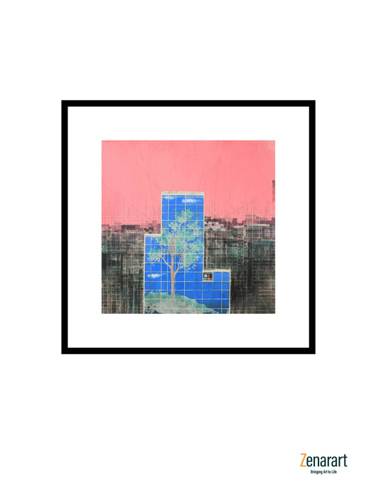 Azure Arbor & Pink Sky