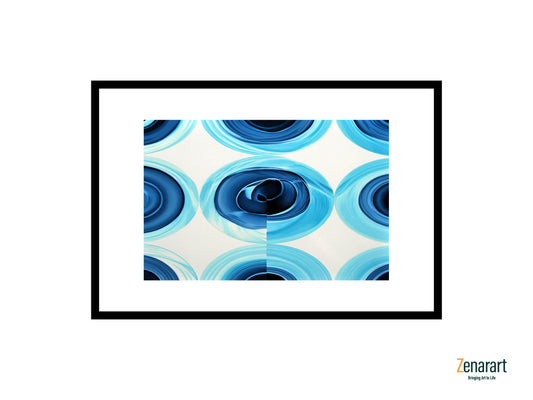 Water's Blue Whirlpools