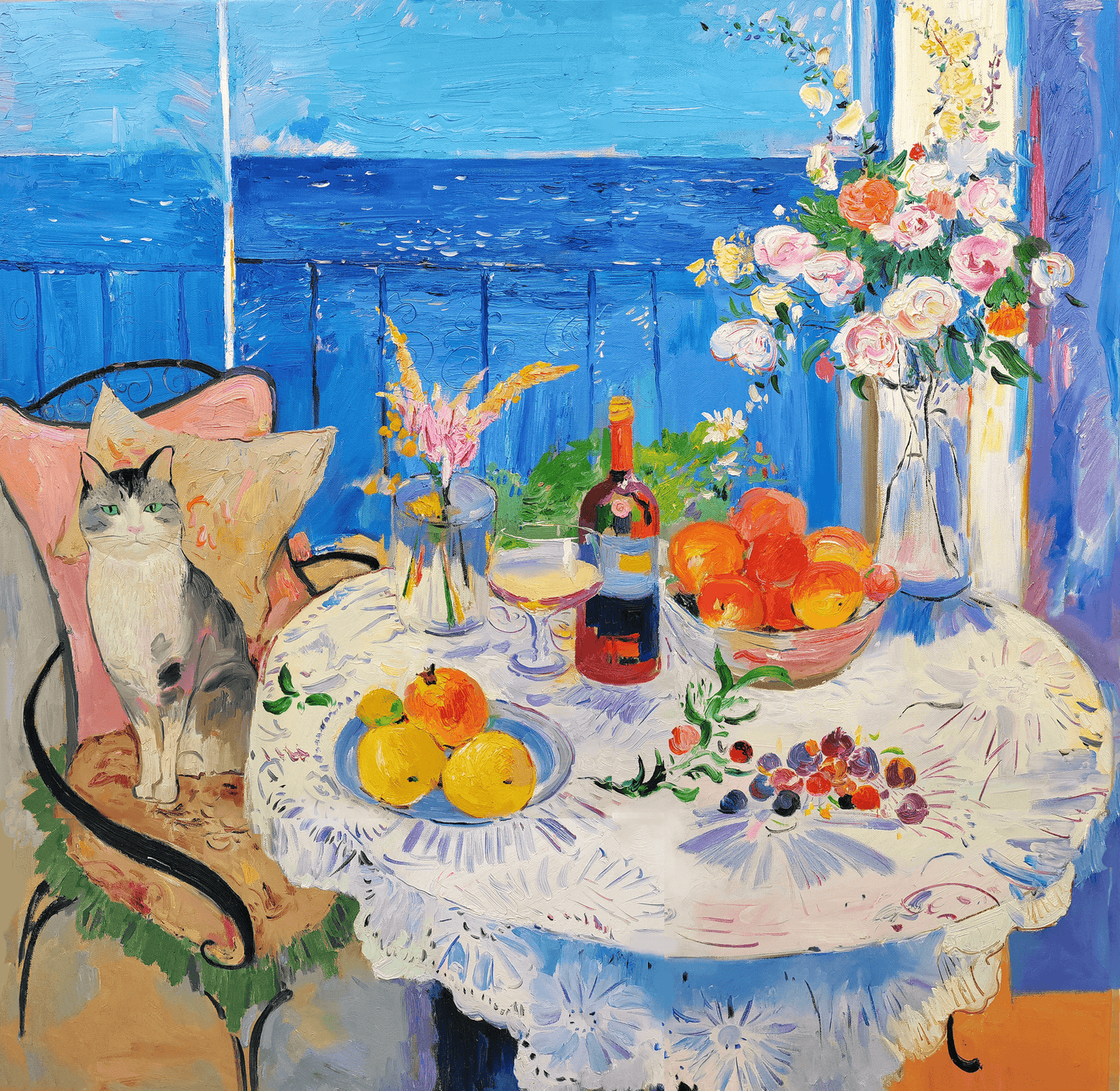 Blue Still Life