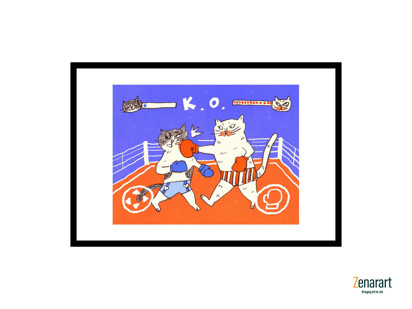 Cats' Knockout Boxing Match