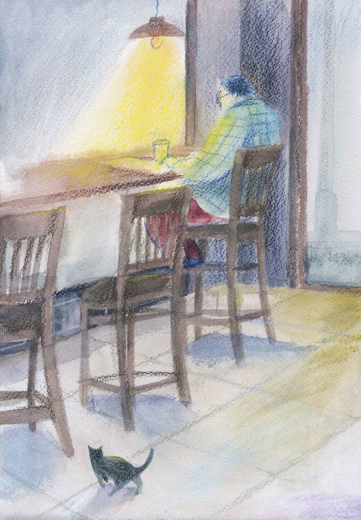 Drawing in the Cafe2