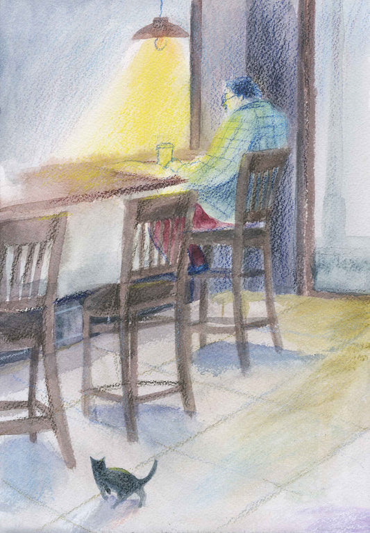 Drawing in the Cafe2