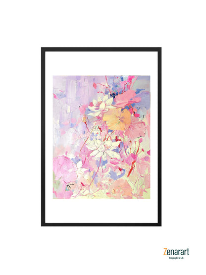 Impression poem of the flower shadows