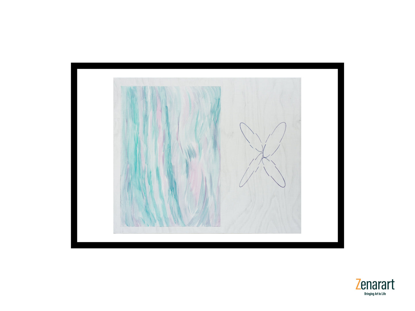 Minimalist Aquatic Abstraction