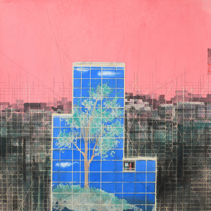 Azure Arbor & Pink Sky