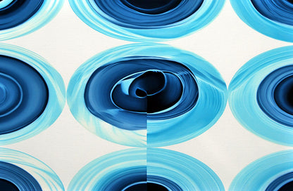 Water's Blue Whirlpools