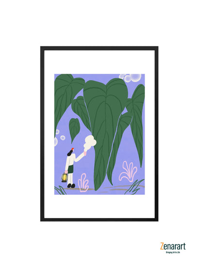 Verdant Giants and Tiny Explorer