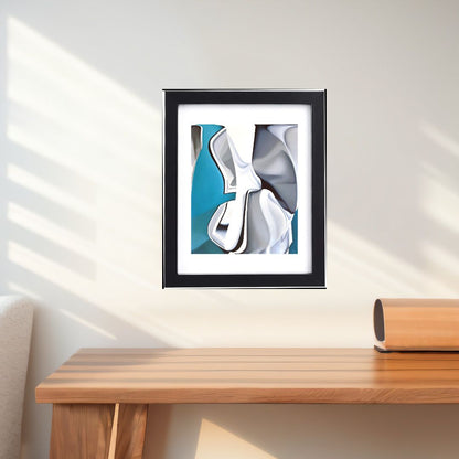 Fluid Forms in Turquoise