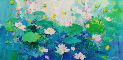 Lotus Waltz on Water